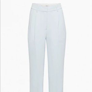The Effortless Pant Cropped Aritzia in Blue
